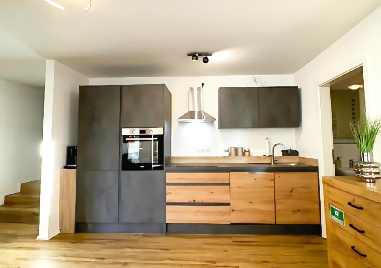 Greenhouse Living Apartment Nivis Mit Garten - 4 Minuten Nach Winterberg - Wandern, Mountainbike Fahren - Natur Geniessen Medebach Kültér fotó